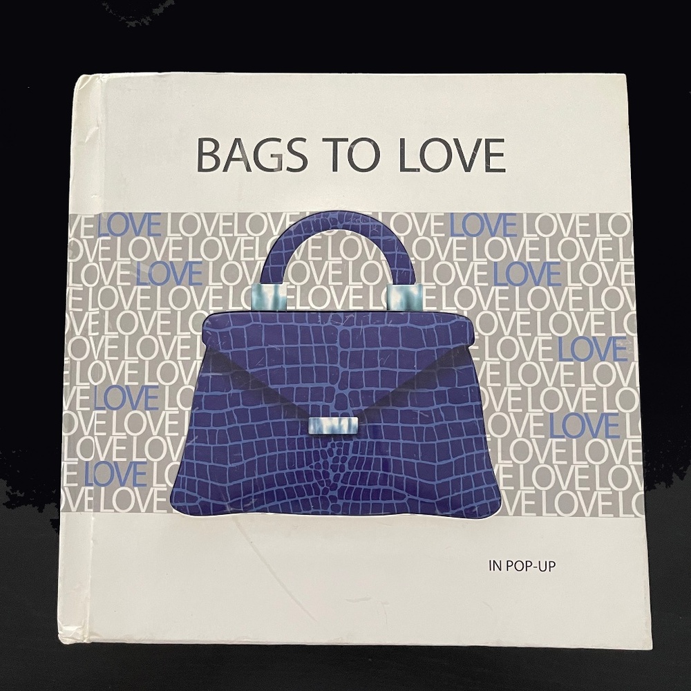 BAGS to LOVE - POP-UP BOOK (2011) Rare Find